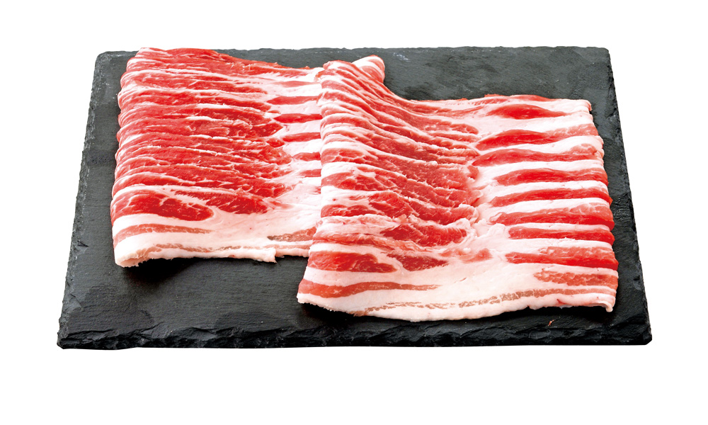【10/23～25お届け分限り】霧島黒豚うす切り 炒め物用(バラ肉) 140g