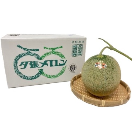 ◎【7/10～12お届け分限り】夕張メロン化粧箱 1箱（2玉入）