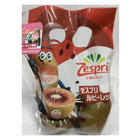 ルビーレッドキウイ 1パック(4コ)