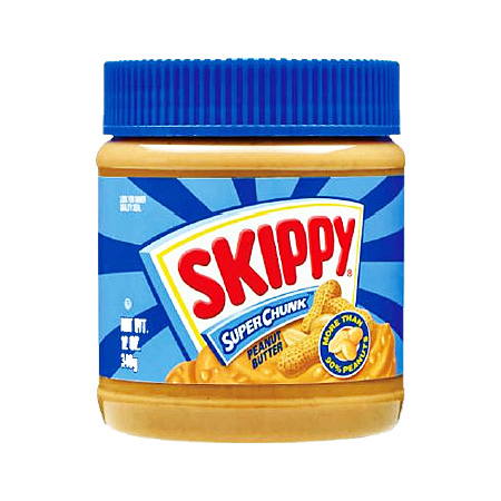 スキッピー ピーナッツバター チャンク 340g