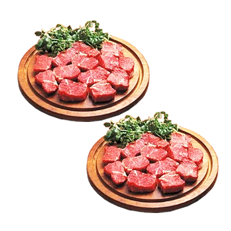 【3/28~29お届け分限り】国内産黒毛和牛(5等級)カレーシチュー用(モモ肉) 130g×2パック