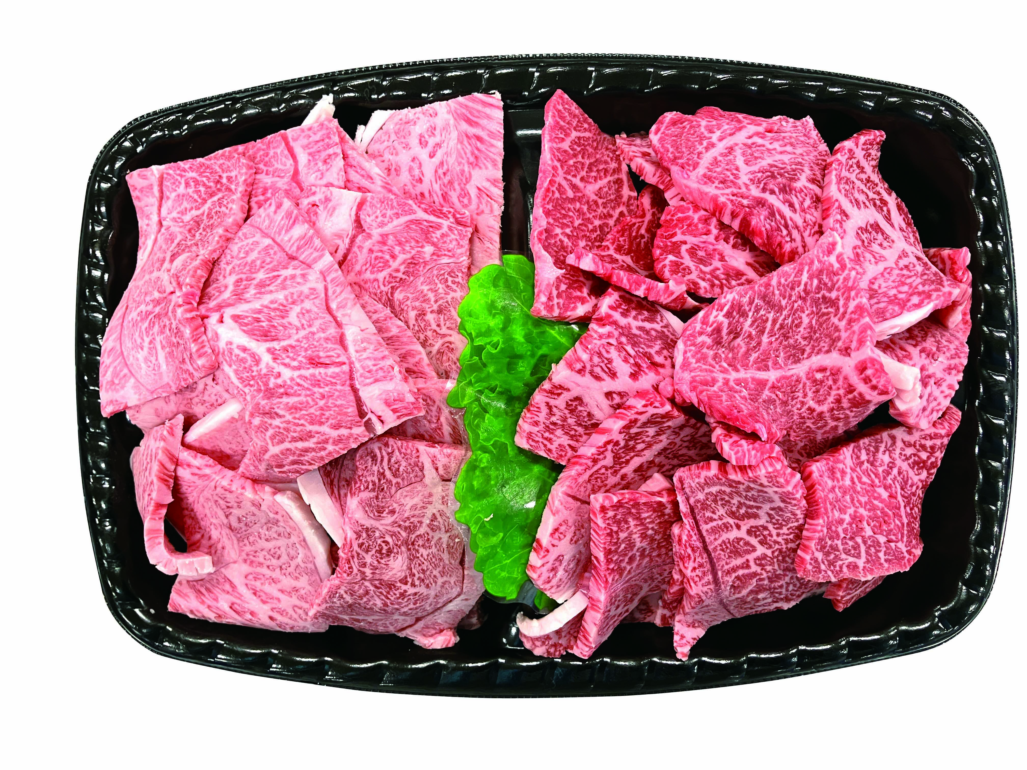 【12/28～31お届け分限り】国内産黒毛和牛(5等級)焼肉用(肩肉) 360g