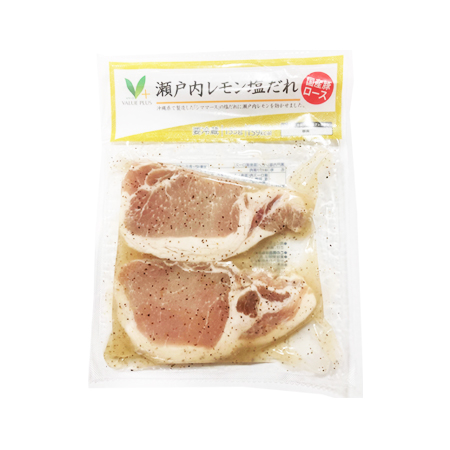 Ｖマーク瀬戸内レモン塩だれ(国産豚ロース肉) 1パック