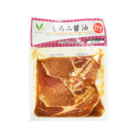 Ｖマークもろみ醤油(国産豚ロース肉) 1パック