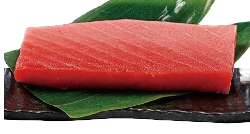 【2/7～8お届け分限り】刺身用本まぐろ(解凍・養殖)中とろサク 100ｇ