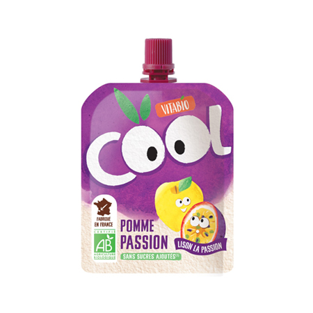 ヴィタビオ 有機クールフルーツ パッションフルーツ  90g