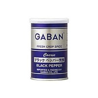 ハウス GABAN ブラックペッパー 荒挽 缶  65g
