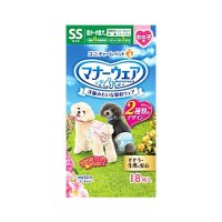 マナーウェア 女の子用 SSサイズ ピンクリボン・青リボン 18枚