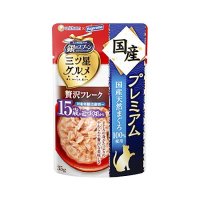 銀のスプーン三ツ星グルメ パウチ国産プレミアム贅沢フレーク15歳が近づく頃から国産まぐろ100%