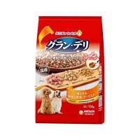 グラン・デリ ふっくら仕立て ビーフ・鶏ささみ・緑黄色野菜・チーズ・角切りビーフ粒入り 750g