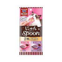 銀のスプーン 三ツ星グルメ にゃんSpoon 2種のアソート まぐろ&かつお味 40g