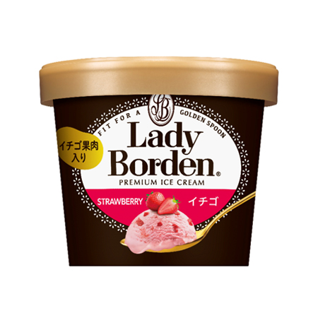 ロッテ レディーボーデン ミニカップ イチゴ  120ml