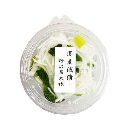 フードマン 国産浅漬 野沢菜大根  85g