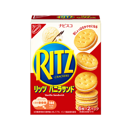 モンデリーズ リッツ バニラサンド  106g