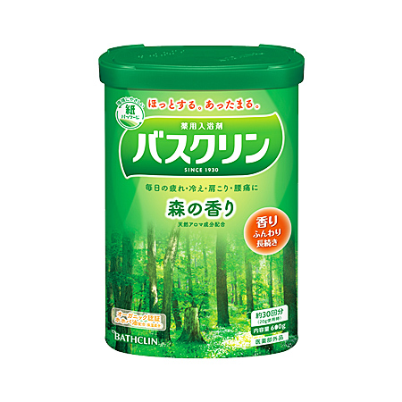 [え]バスクリン 森の香り 600g