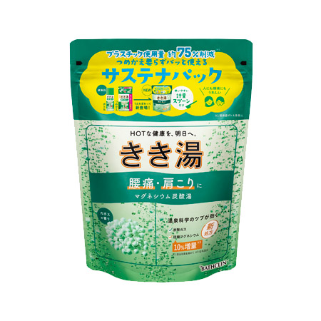 [え]バスクリン きき湯 マグネシウム炭酸湯 360g
