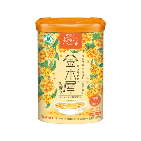 [え]バスクリン 花ゆらら 金木犀の香り 600g