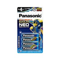 パナソニック 乾電池エボルタネオ 単4形 4本 LR03NJ/4B