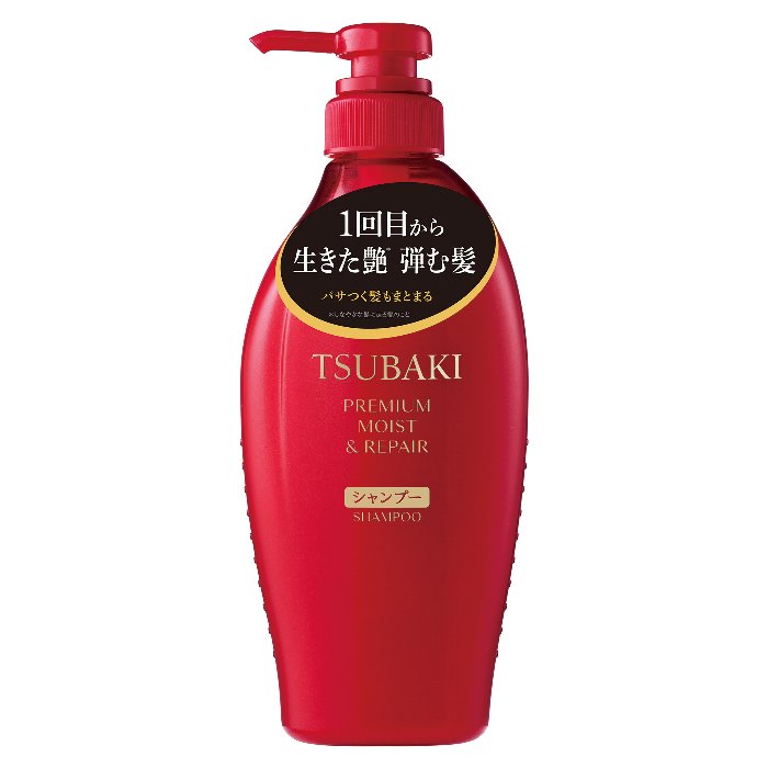 TSUBAKI プレミアム モイスト＆リペア シャンプー 本体 450ml