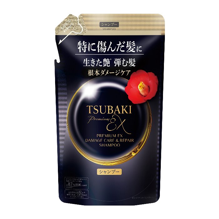 TSUBAKI プレミアムEX ダメージケア＆リペア シャンプー つめかえ 300ml