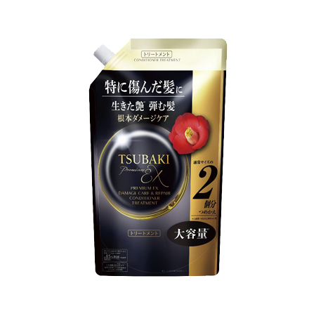 TSUBAKI プレミアムEX ダメージケア＆リペア ヘアトリートメント つめかえ 600ml