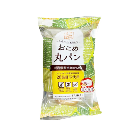 タイナイ おこめ丸パン  3個入