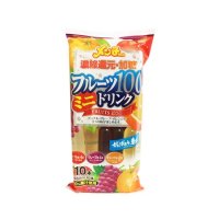 アキヤマ フルーツ100 ミニドリンク  10本