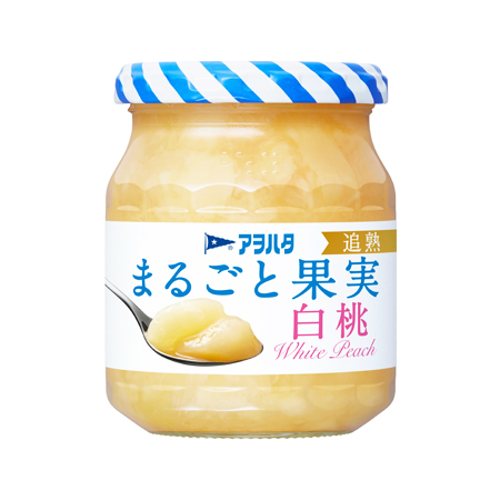 アヲハタ まるごと果実 白桃  250g