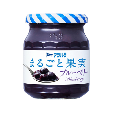 アヲハタ まるごと果実 ブルーベリー  250g