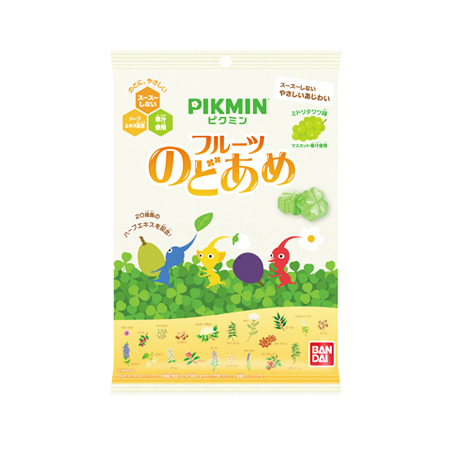 バンダイ ピクミン フルーツのどあめ  64g