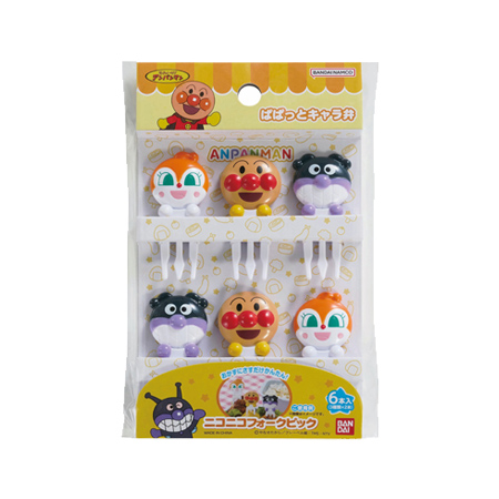 アンパンマン フォークピック 6本