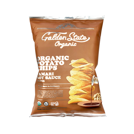 若翔 オーガニックポテトチップス たまり醤油風味  85g