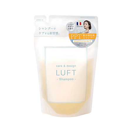Global Style Japan ルフト ケア＆デザインシャンプー うるおうサボンの香り つめかえ 410ml
