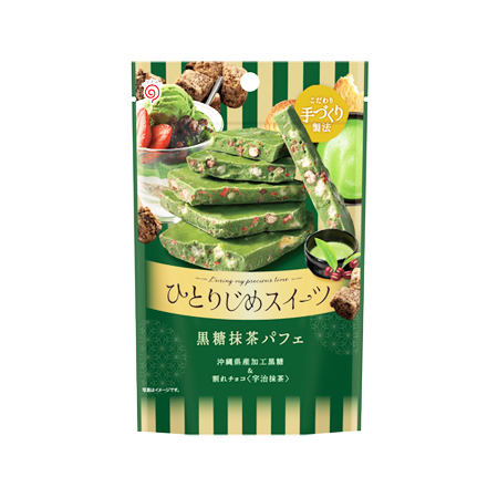 栄光堂ファクトリー ひとりじめスイーツ 黒糖抹茶パフェ  45g