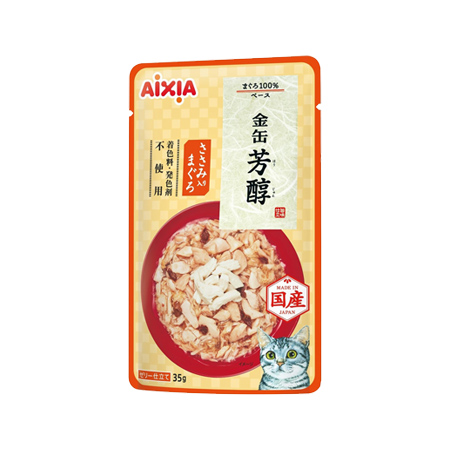 金缶 芳醇 ささみ入りまぐろ 35g