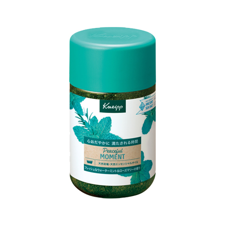 クナイプ バスソルト ピースフルモーメント ウォーターミント＆ローズマリーの香り 850g