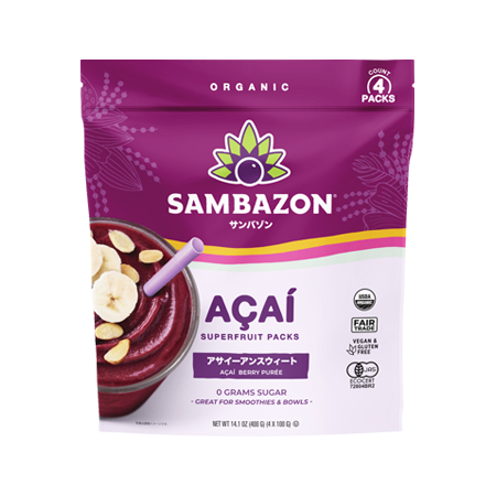 サンバゾン 有機アサイーアンスイート  400g