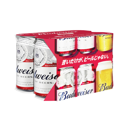 バドワイザー　330ml 6缶
