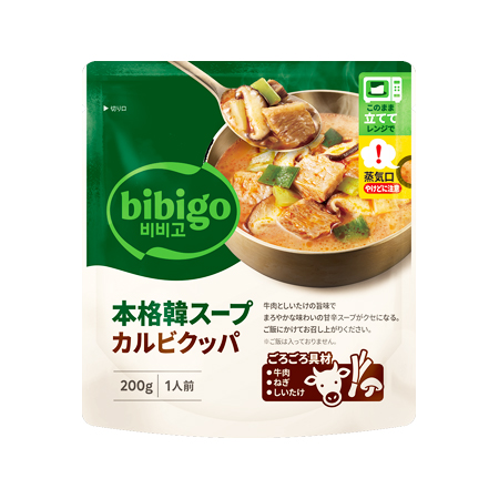 ＣＪフーズ 本格韓スープ カルビクッパ  200g
