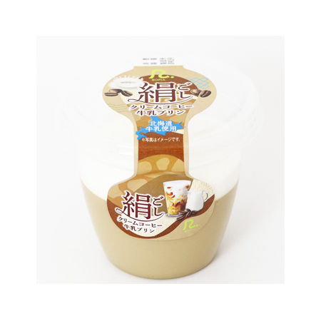 ロピア 絹ごしクリームコーヒー牛乳プリン  1個