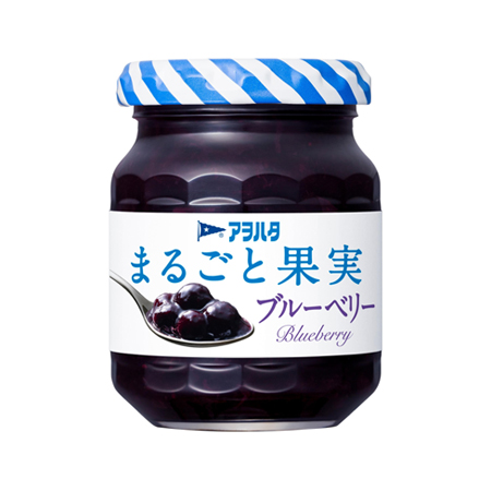 アヲハタ まるごと果実 ブルーベリー  125g