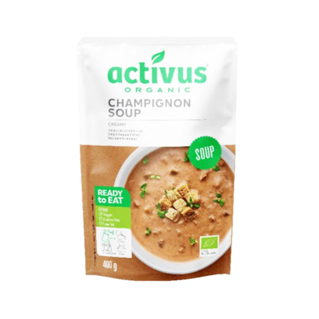 ムソー activus オーガニックマッシュルームスープ 400g