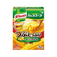 味の素 クノール カップスープ つぶたっぷりコーンクリーム 3食