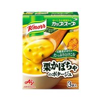味の素 クノール カップスープ 栗かぼちゃのポタージュ  3袋