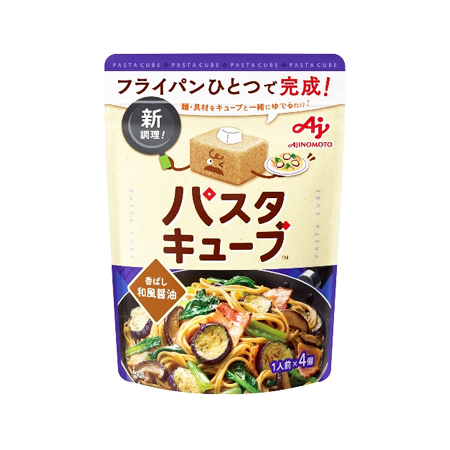 味の素 パスタキューブ 香ばし和風醤油   1人前×4個