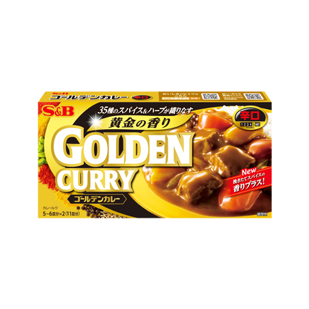 エスビー ゴールデンカレー 辛口  198g