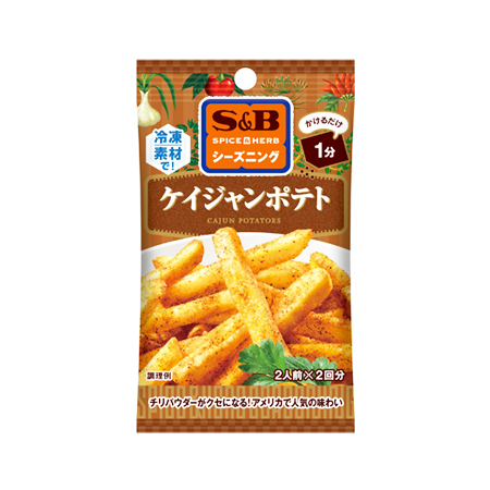 エスビー シーズニング ケイジャンポテト   9g