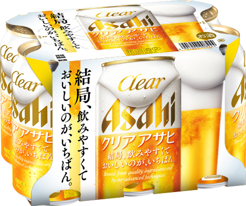 アサヒ クリアアサヒ 350ml 6缶