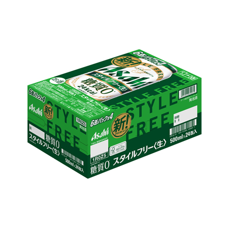 △アサヒ スタイルフリー＜生＞   500ml ケース