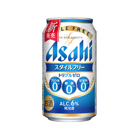 アサヒ スタイルフリー トリプルゼロ　350ml